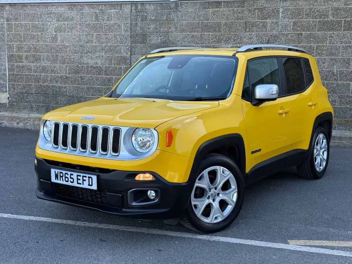 Used Jeep Renegade Limited 140 HP (102 kW) 2015 Yellow SUV