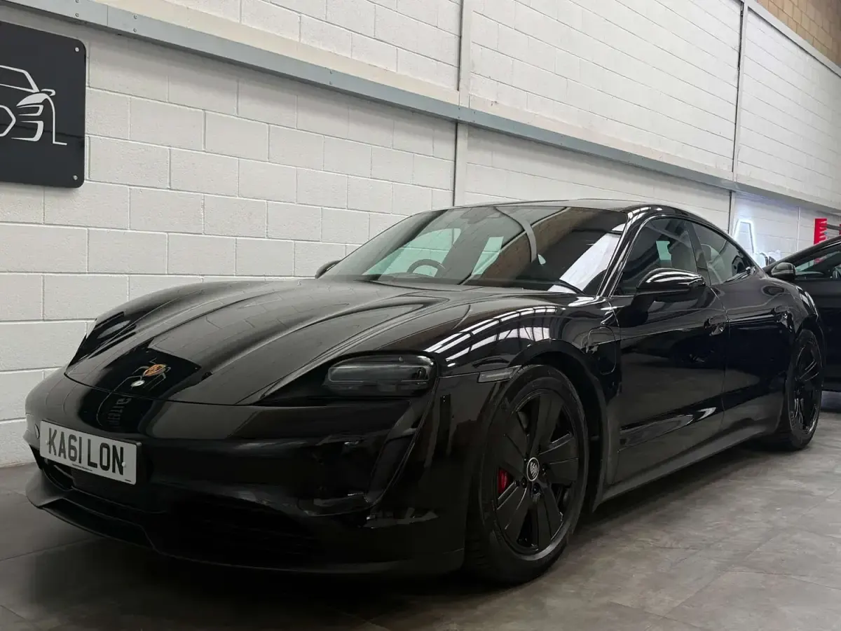 Used Porsche Taycan 4S 2020 Black Sedan