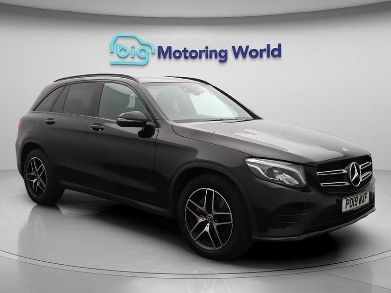 Black Used 2019 Mercedes GLC250 AMG Estate | £24,291 (Fair price) - Image 1/4