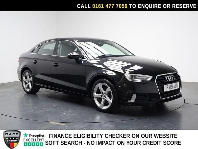 Begagnad Audi A3 Sport 150 HK (110 kW) 2019 Svart Sedan