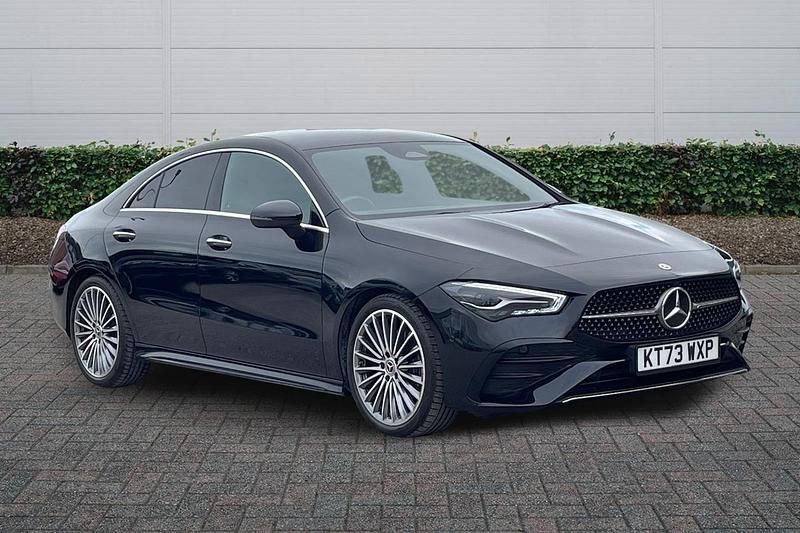 Used Mercedes CLA220 AMG Line Premium 190 HP (139 kW) 2023 Black Sedan