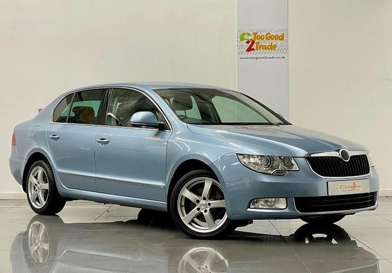 Used Skoda Superb Elegance 170 HP (125 kW) 2013 Blue Hatchback