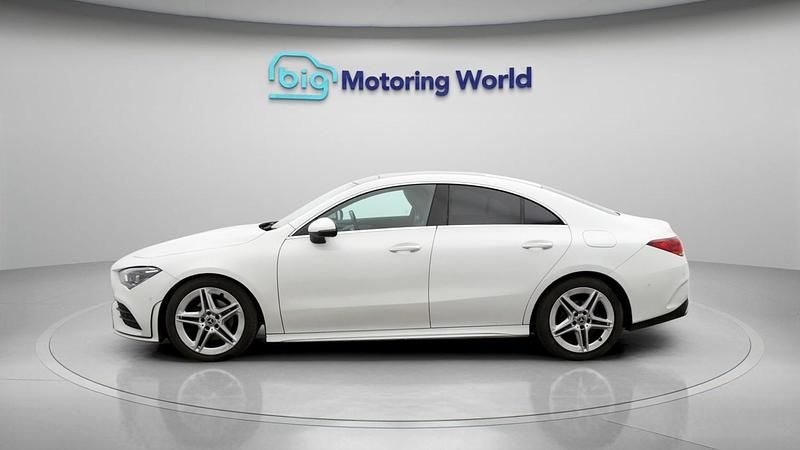 Used Mercedes CLA180 AMG line 134 HP (98 kW) 2020 White Sedan