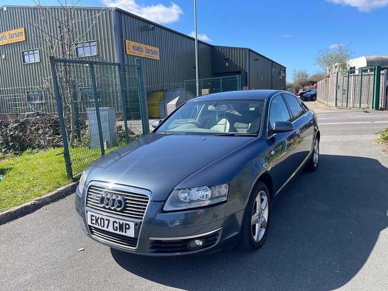 Used Audi A6 S-Line 233 HP (171 kW) 2007 Blue Sedan