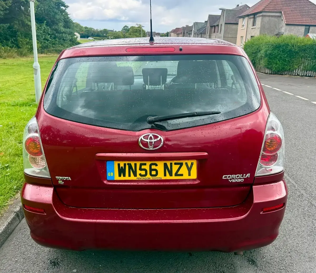 Used Toyota Corolla Verso T2 2006 Red MPV