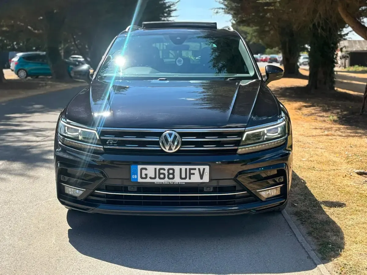 Used VW Tiguan R-line 150 HP (110 kW) 2018 Black SUV