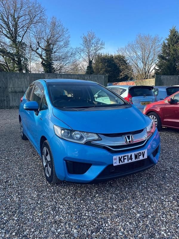 Used Honda Jazz Hybrid 2014 Blue Hatchback