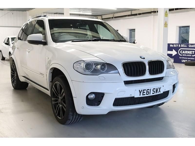 White Used 2011 BMW X5 M Sport SUV | £8,290 (Fair price) - Image 1/3