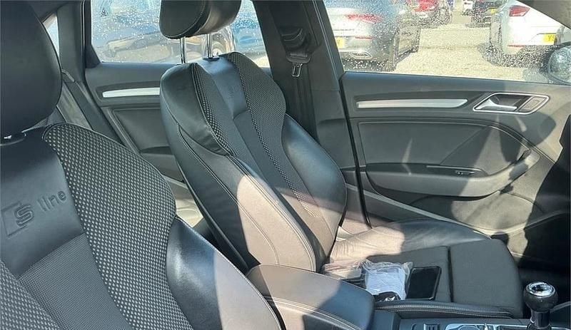 Used Audi A3 S-Line 150 HP (110 kW) 2015 Ibis white Sedan