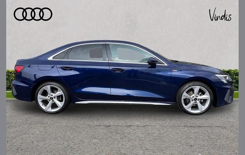 Used Audi A3 S-Line 147 HP (108 kW) 2024 Blue Sedan