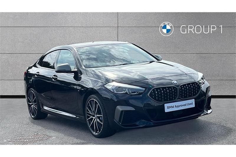 Black sapphire metallic paint Used 2021 BMW M235 M Performance Coupe | £24,875 (Good price) - Image 1/4