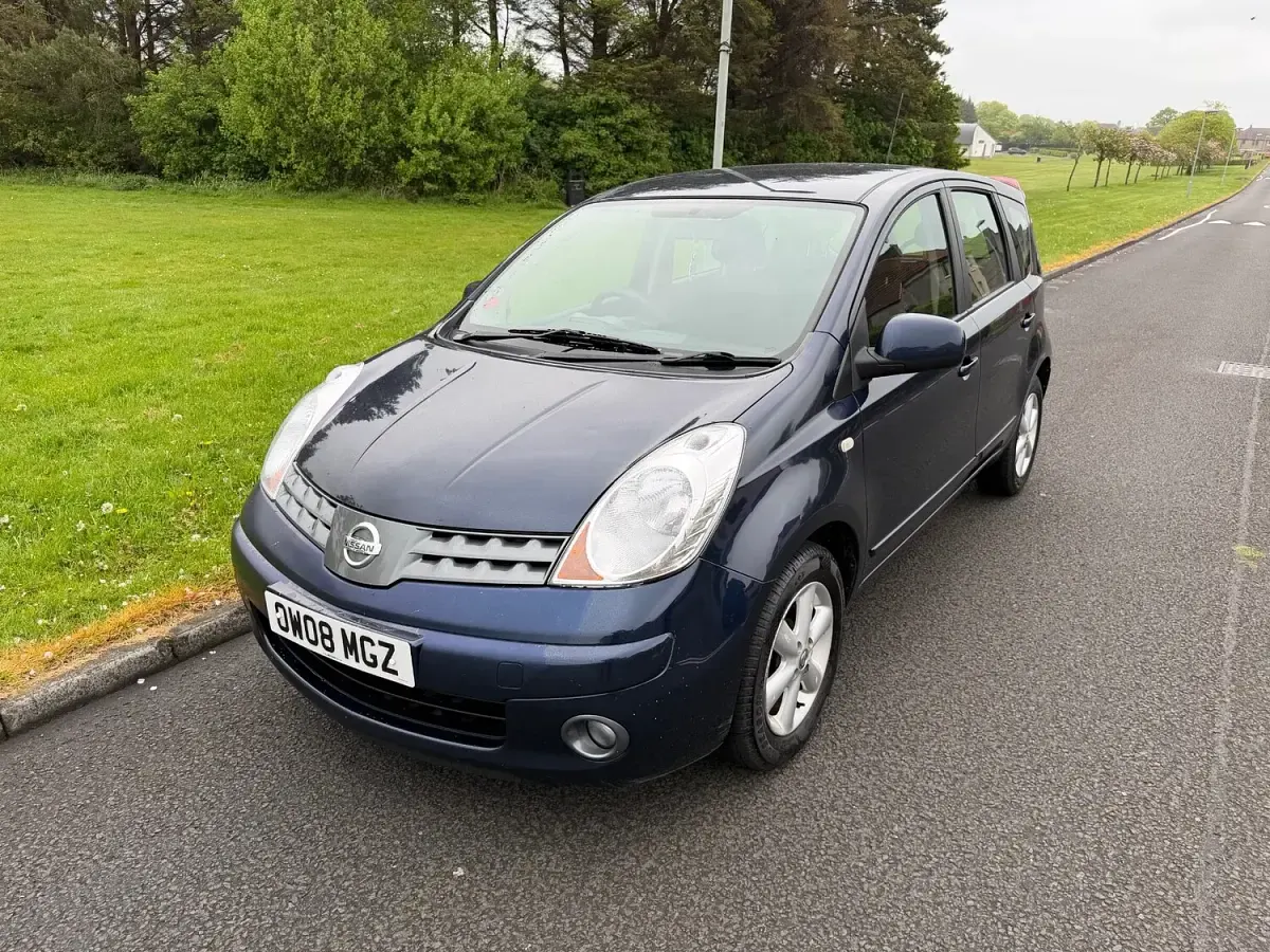 Used Nissan Note Acenta 2008 Blue Hatchback