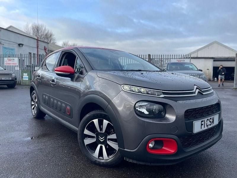 Used Citroën C3 Flair 100 HP (73 kW) 2018 Grey Hatchback