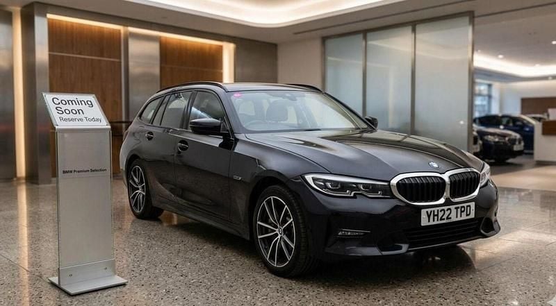 Used BMW 330e Sport Line 2022 Black Estate