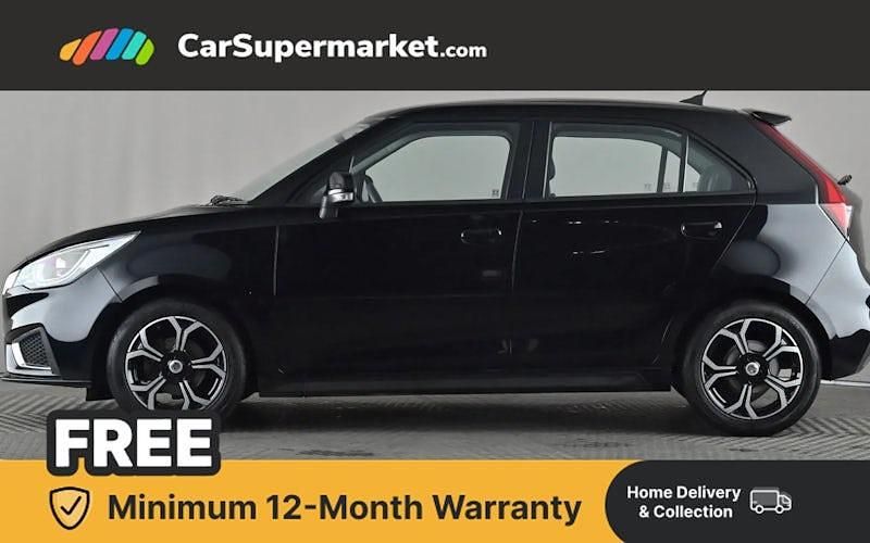 Used MG MG3 Exclusive 106 HP (77 kW) 2019 Black Hatchback