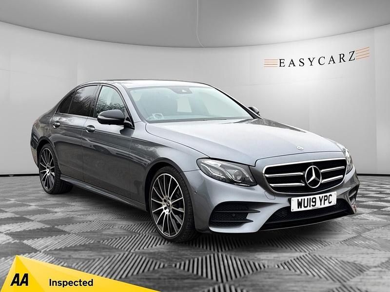 Used Mercedes E220 AMG line 2019 Grey Sedan