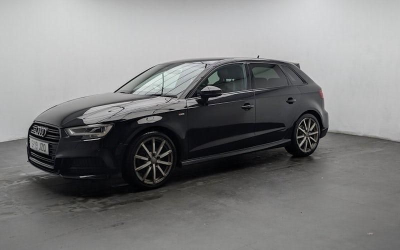 Used Audi A3 Sportback Black Edition 190 HP (139 kW) 2019 Black Hatchback