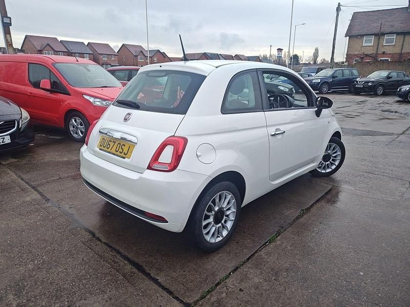 Used Fiat 500 Pop Star 2017 White Hatchback