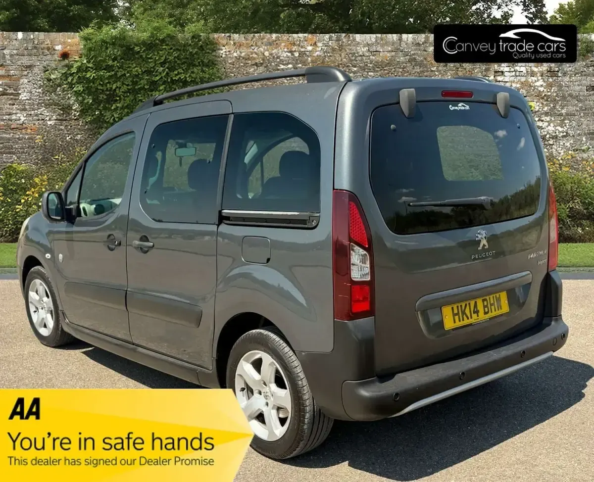 Used Peugeot Partner Tepee Outdoor 2014 Grey MPV
