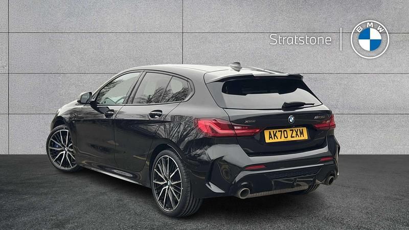 Used BMW M135 Shadowline 302 HP (222 kW) 2020 Black Hatchback