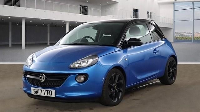 Second-hand Vauxhall Adam S 70 CP (51 kW) 2017 Albastru Hatchback