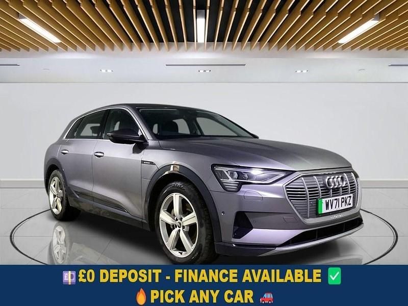 Grey Used 2021 Audi e-tron Business SUV | £17,199 (Fair price) - Image 1/4