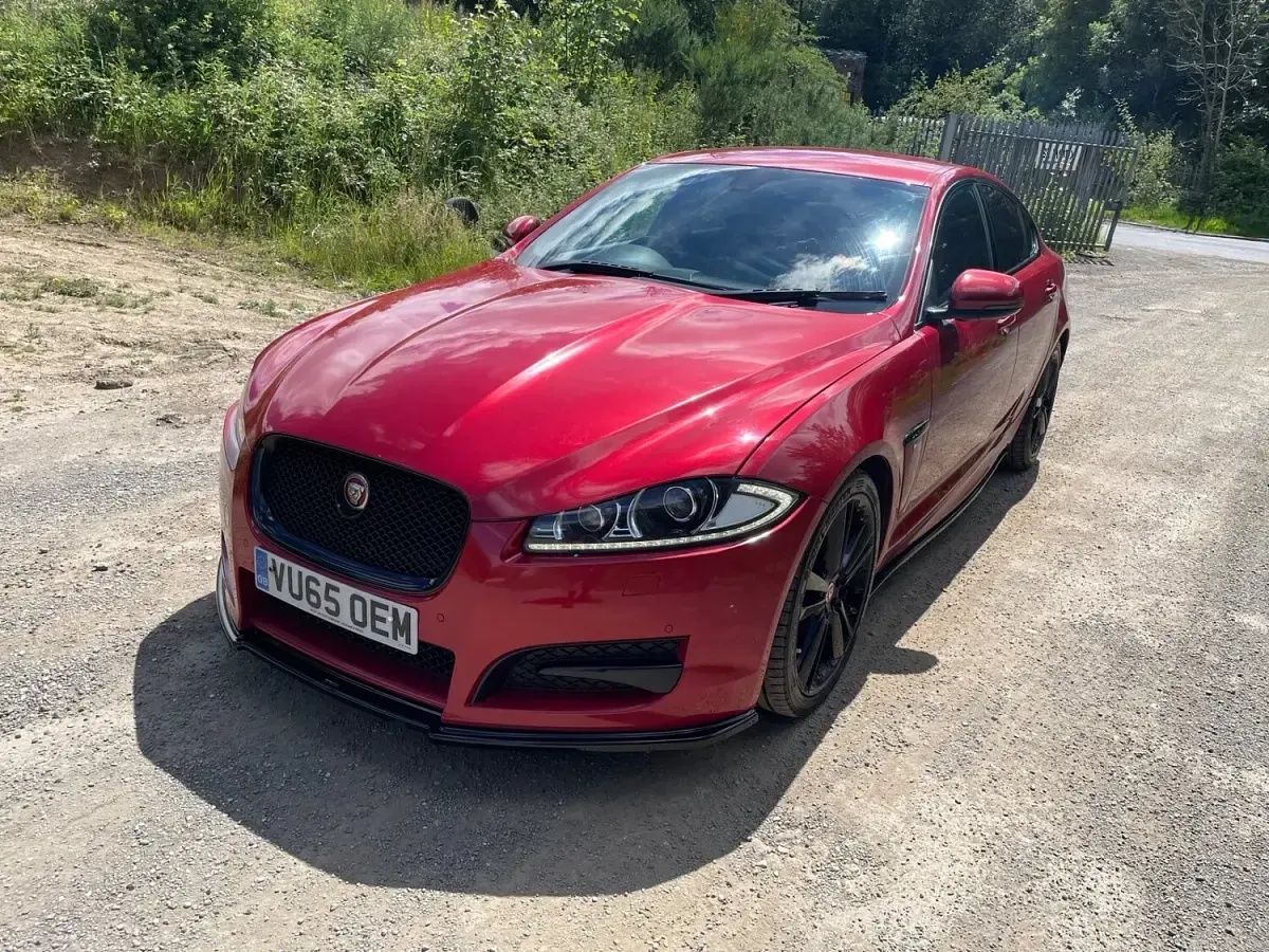 Used Jaguar XF R-Sport 2015 Red Sedan