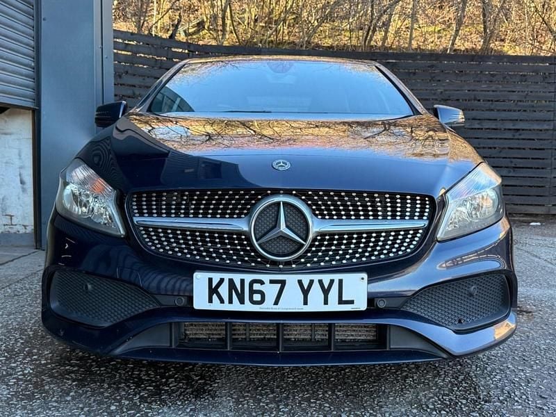 Used Mercedes A200 AMG line 2017 Blue Hatchback