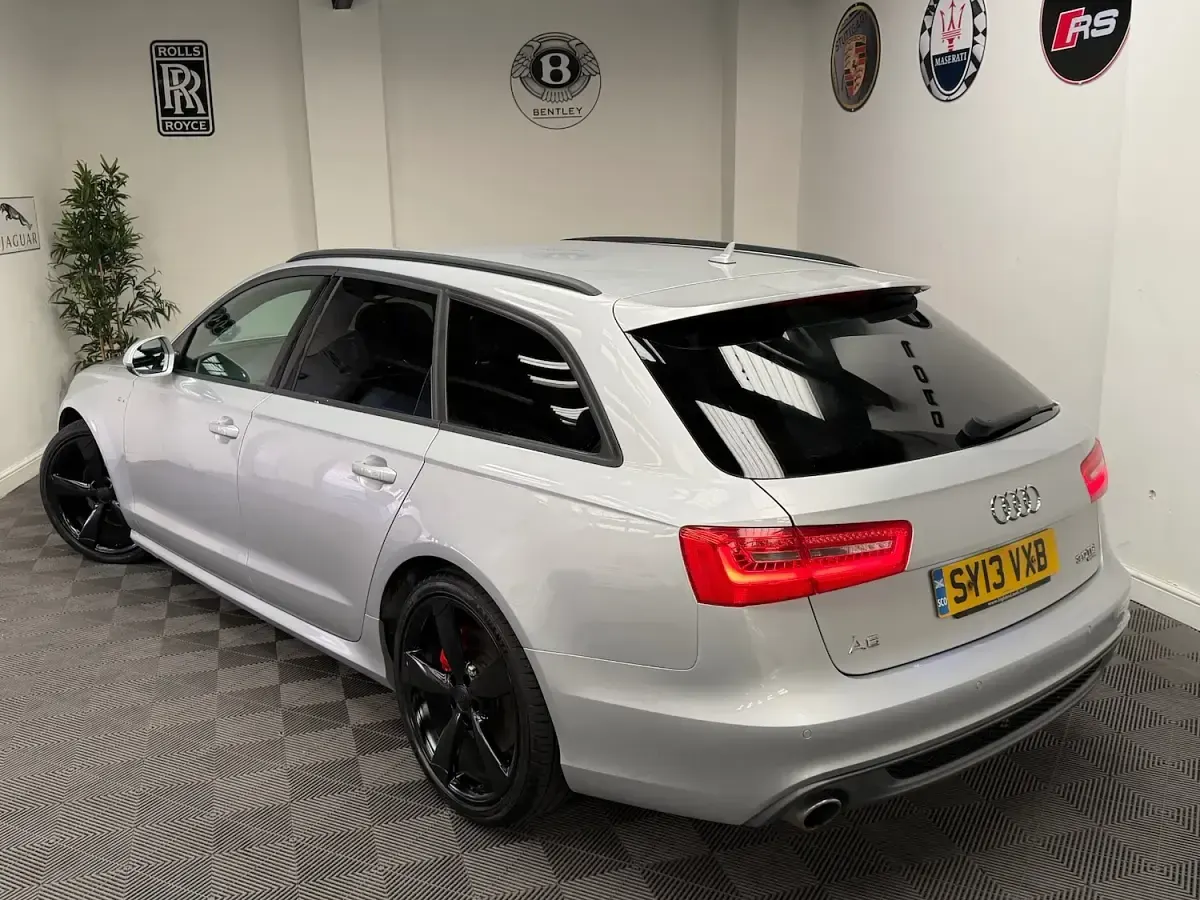 Used Audi A6 Black Edition 2013 Silver Estate