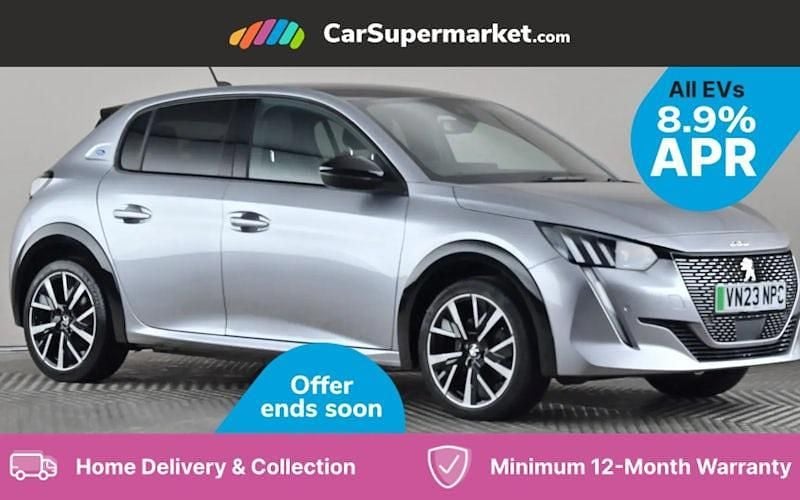 Grey Used 2023 Peugeot e-208 GTi Hatchback | £14,697 (Fair price) - Image 1/3
