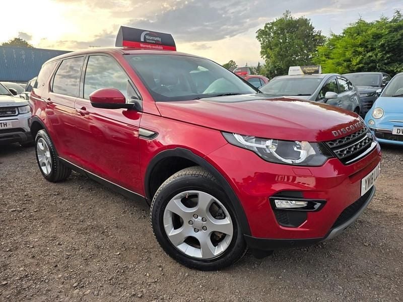Red Used 2018 Land Rover Discovery Sport SE SUV | £9,999 - Image 1/4