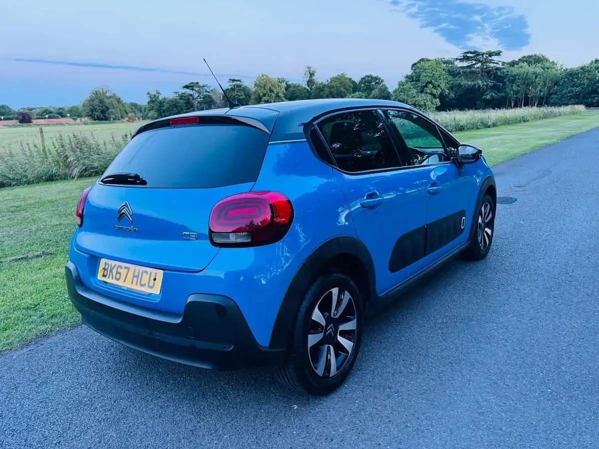 Used Citroën C3 Flair 2017 Blue Hatchback