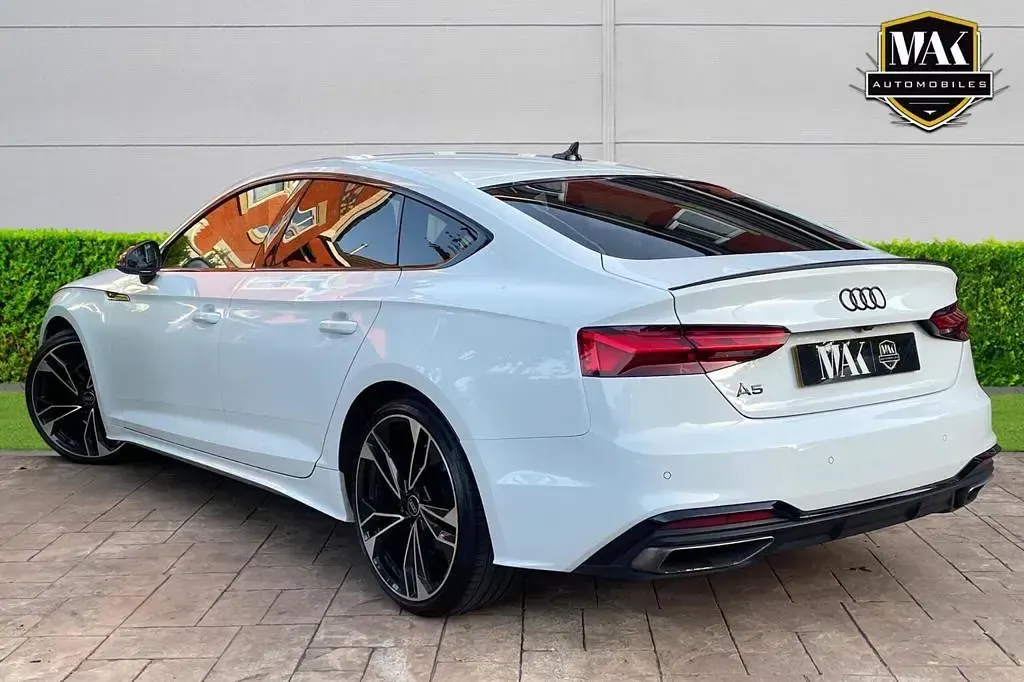 Used Audi A5 Sportback Black Edition 2022 White Hatchback