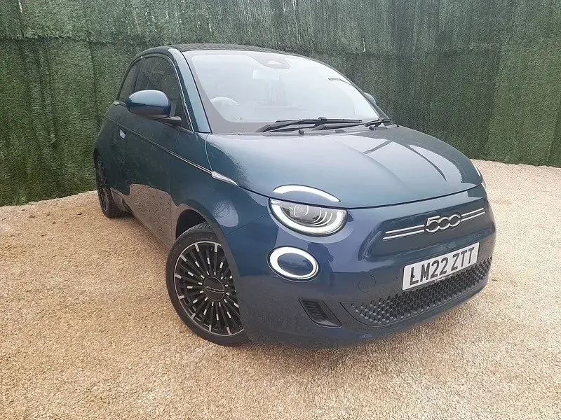 Occasion Fiat 500e La Prima 86 kW (118 ch) 2022 Vert Cabriolet