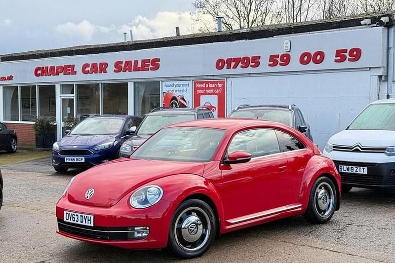 Used VW Beetle Design 160 HP (117 kW) 2013 Red Hatchback