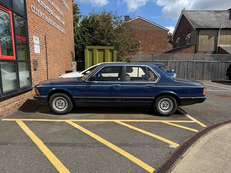 Used BMW 732 1985 Blue Sedan