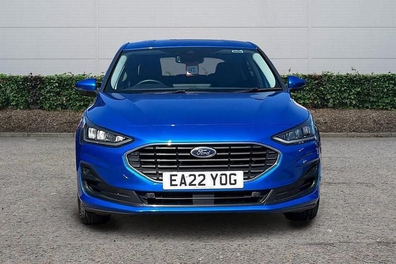 Used Ford Focus Titanium 2022 Blue Hatchback