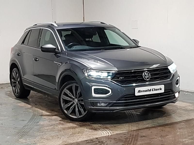 Grey Used 2019 VW T-Roc R-line SUV | £15,998 (Good price) - Image 1/4