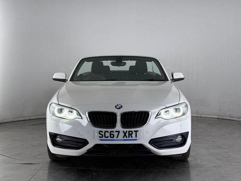 Used BMW 218 Sport Line 2018 White Cabriolet