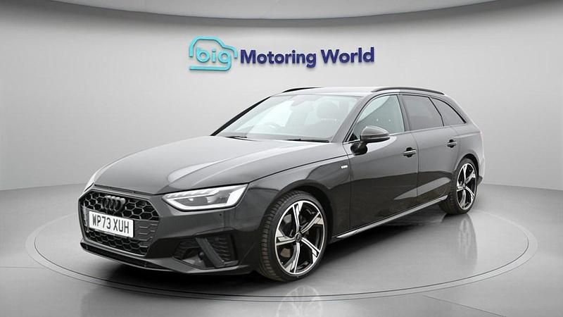 Used Audi A4 Black Edition 150 HP (110 kW) 2023 Black Estate