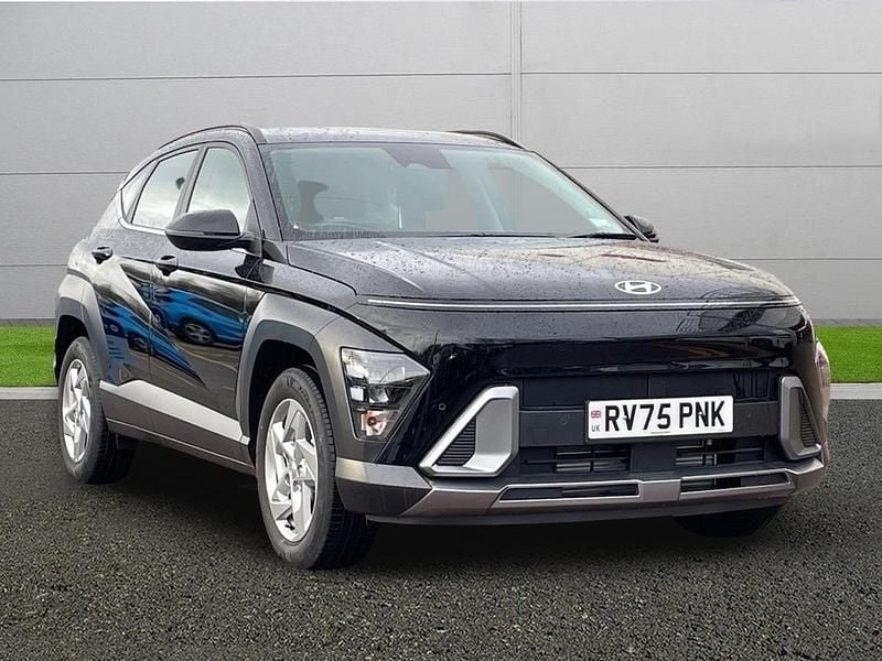 Black New 2025 Hyundai Kona Advanced SUV | £20,999 (Good price) - Image 1/4