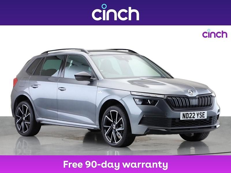 Grey Used 2022 Skoda Kamiq Monte Carlo SUV | £17,599 (A bit pricey) - Image 1/3
