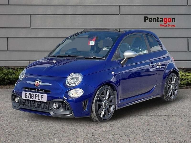 Used Abarth 595 Turismo 165 HP (121 kW) 2018 Blue Cabriolet