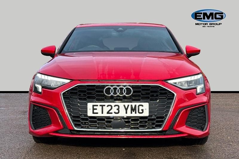 Used Audi A3 Sportback S-Line 110 HP (80 kW) 2023 Red Hatchback