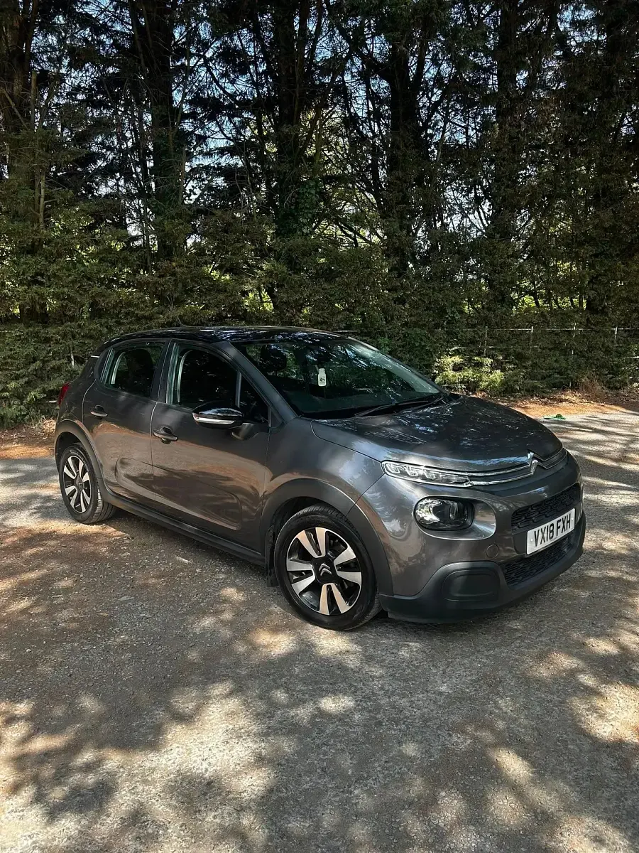 Used Citroën C3 Feel 130 HP (95 kW) 2018 Grey Hatchback