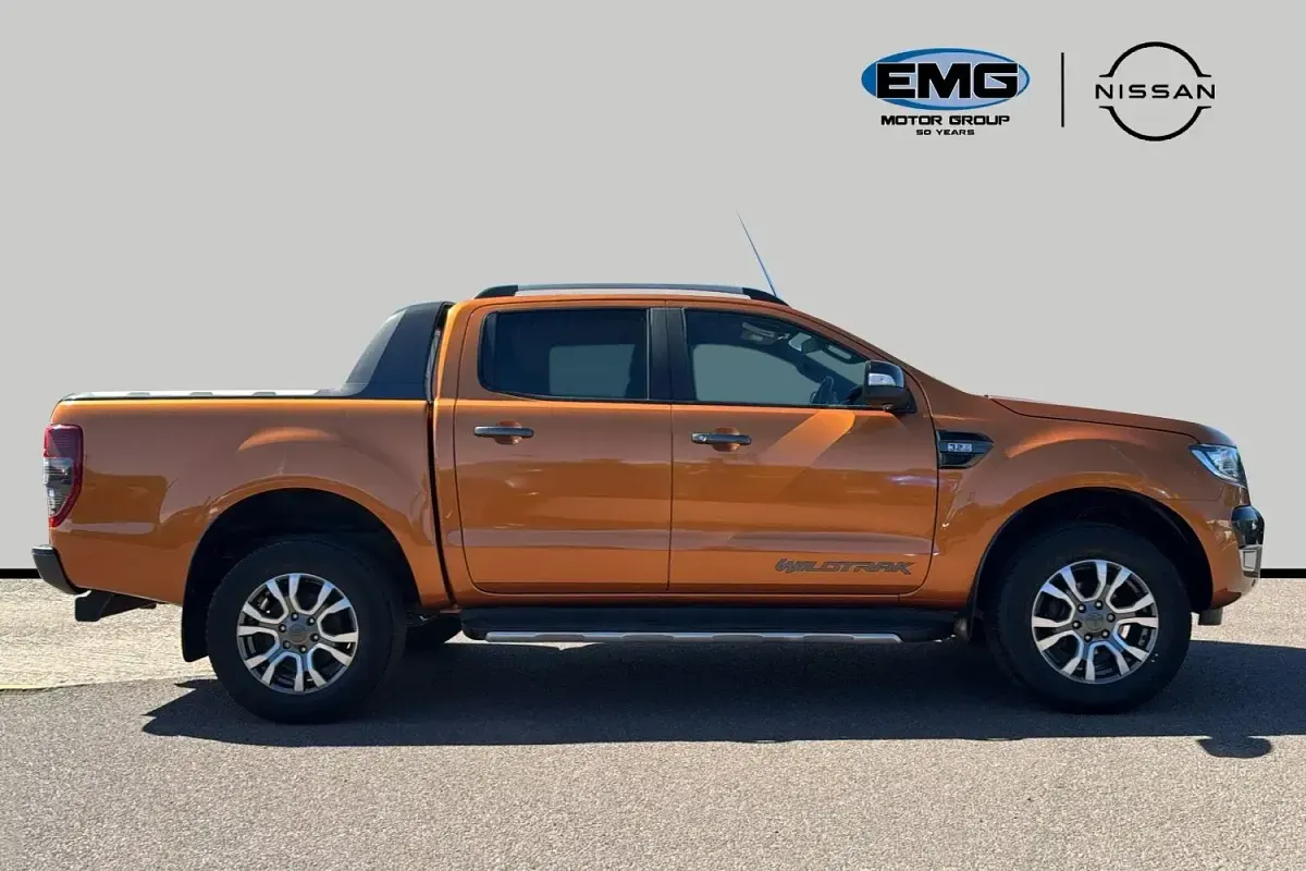 Begagnad Ford Ranger Wildtrack 200 HK (147 kW) 2019 Orange Pickup