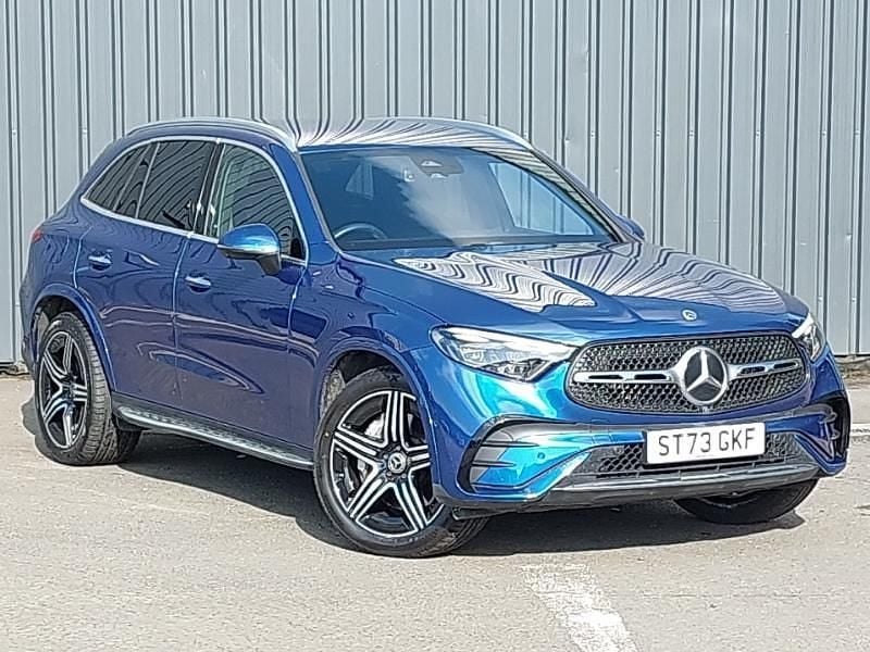 Blue Used 2023 Mercedes GLC300 AMG Line Premium SUV | £42,998 - Image 1/4