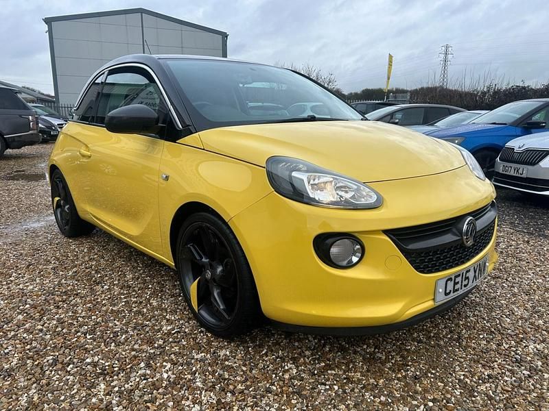Used Vauxhall Adam Slam 100 HP (73 kW) 2015 Yellow Hatchback