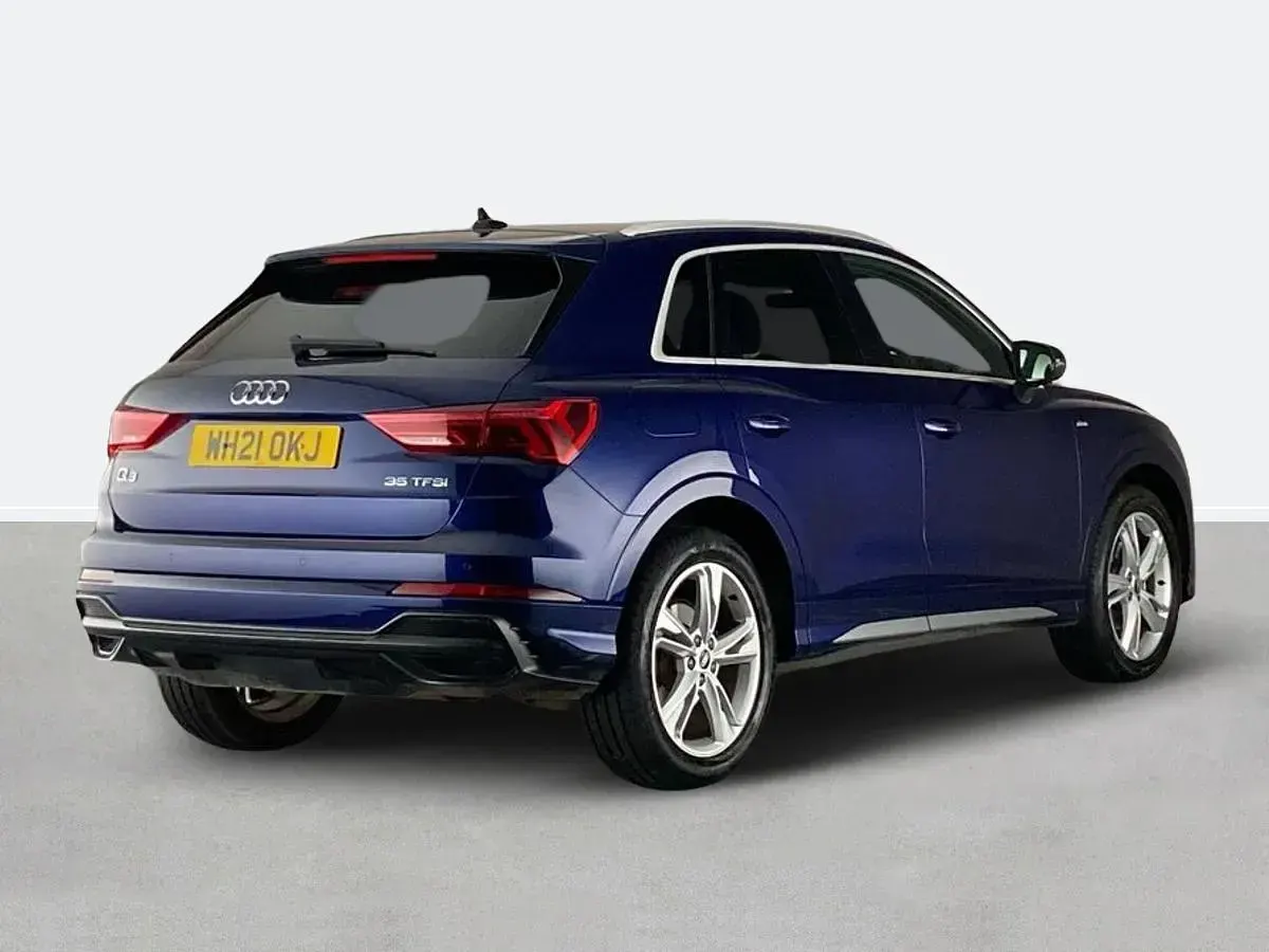 Used Audi Q3 S-Line 150 HP (110 kW) 2021 Blue SUV