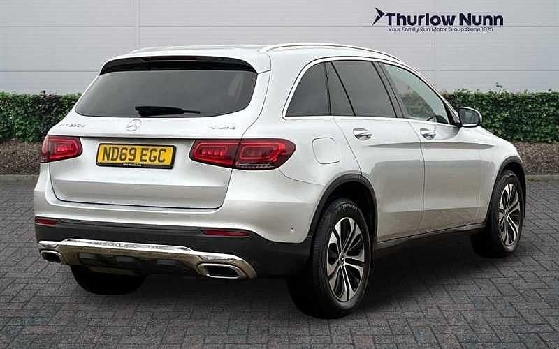 Used Mercedes GLC220 194 HP (142 kW) 2019 Silver Estate